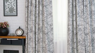 Декоративные шторы готовые Arce gris