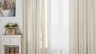 Декоративные шторы готовые Ezmoris De Bianco