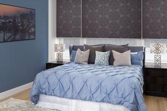 Рольшторы Премиум Макси Metallic Print шоколад