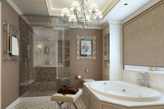 Рольшторы Премиум Макси Metallic Print тёмно-бежевый